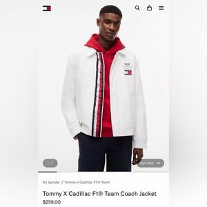 Tommy Hilfiger x Cadillac F1 Team Coach Jacket